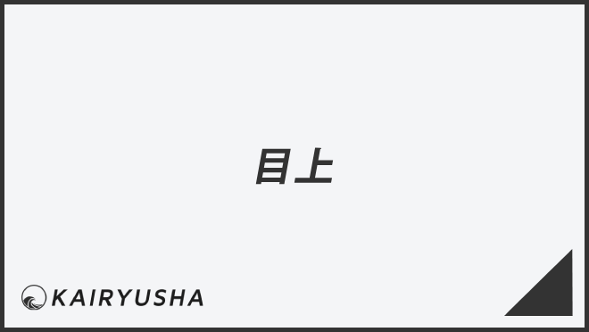 「目上」とは?ビジネスでの意味を簡単に解説。メール例文&言い換え集 | KAIRYUSHA – ビジネス学習メディア