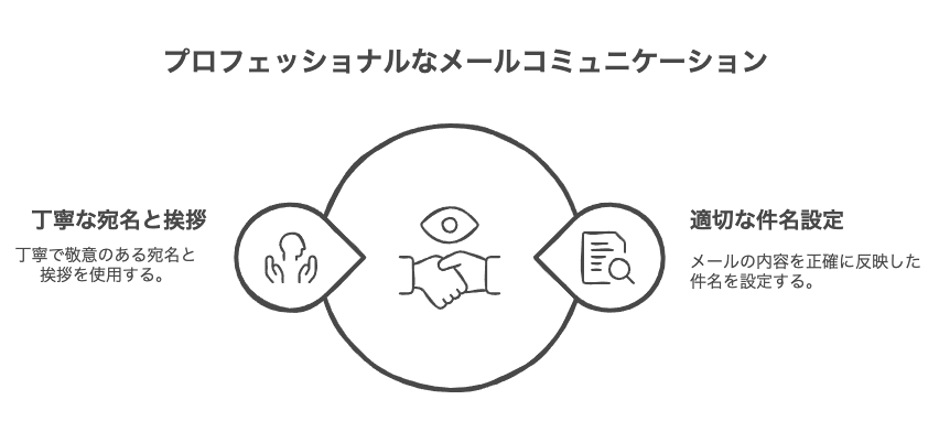 プロフェッショナルな印象を与えるメールの基本要素