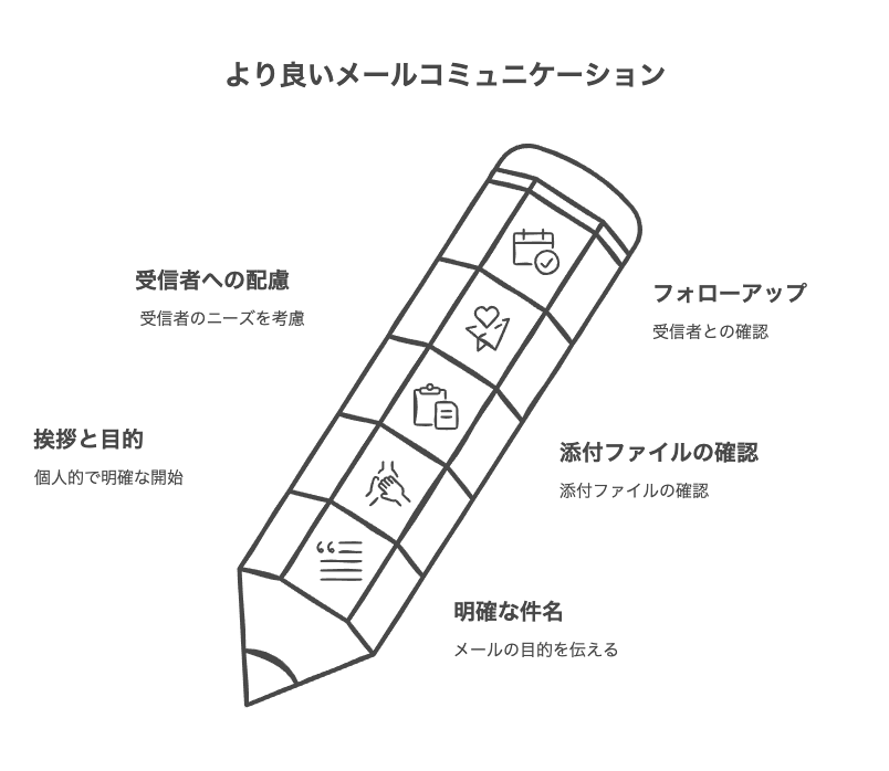 メール送付時のマナーと注意点