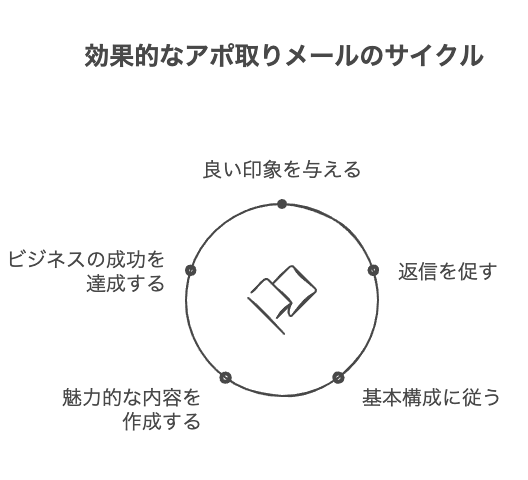 効果的なアポ取りメールの基本構成