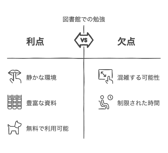 社会人におすすめの無料勉強場所その1：図書館の活用法