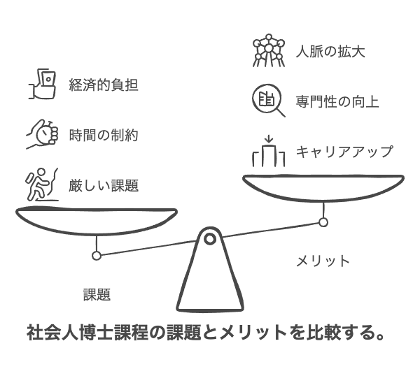 社会人博士課程のメリットと得られるもの