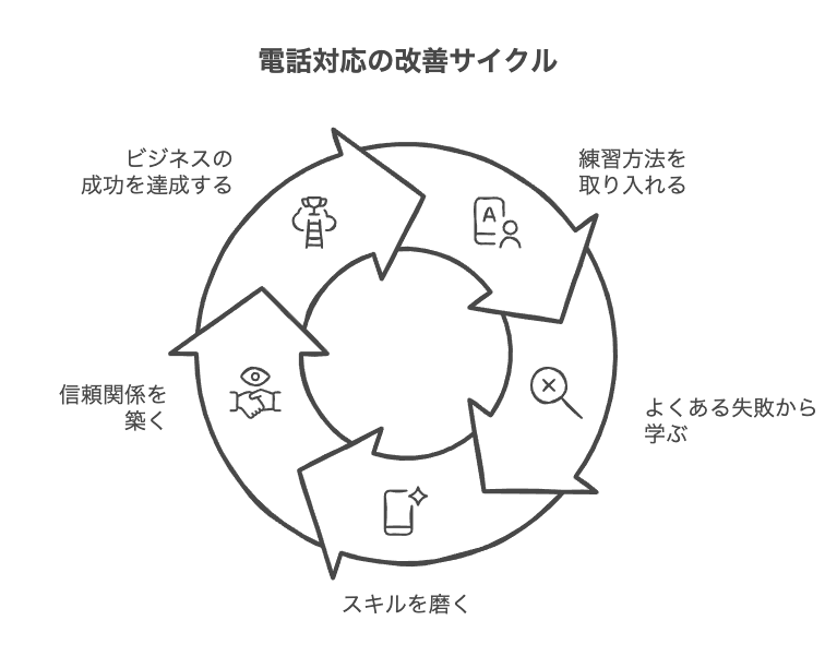 電話対応のビジネスマナーを磨く実践トレーニング法