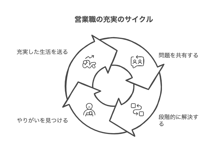 営業職の辛さを克服する基本的方法